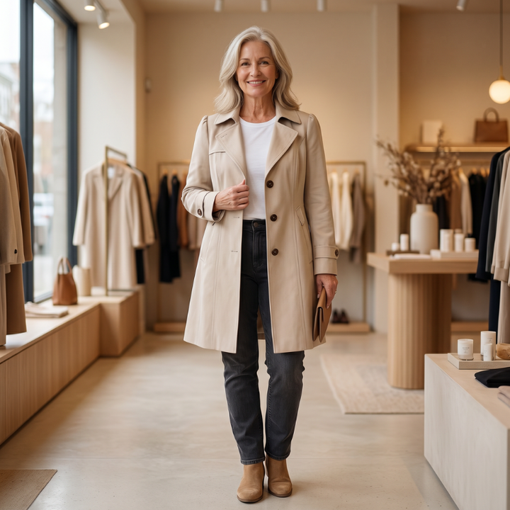 Olivia – Elegant Vintage Summer Coat