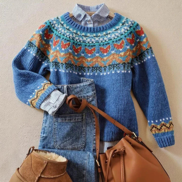 Orlanda | Classic Vintage Knit Sweater