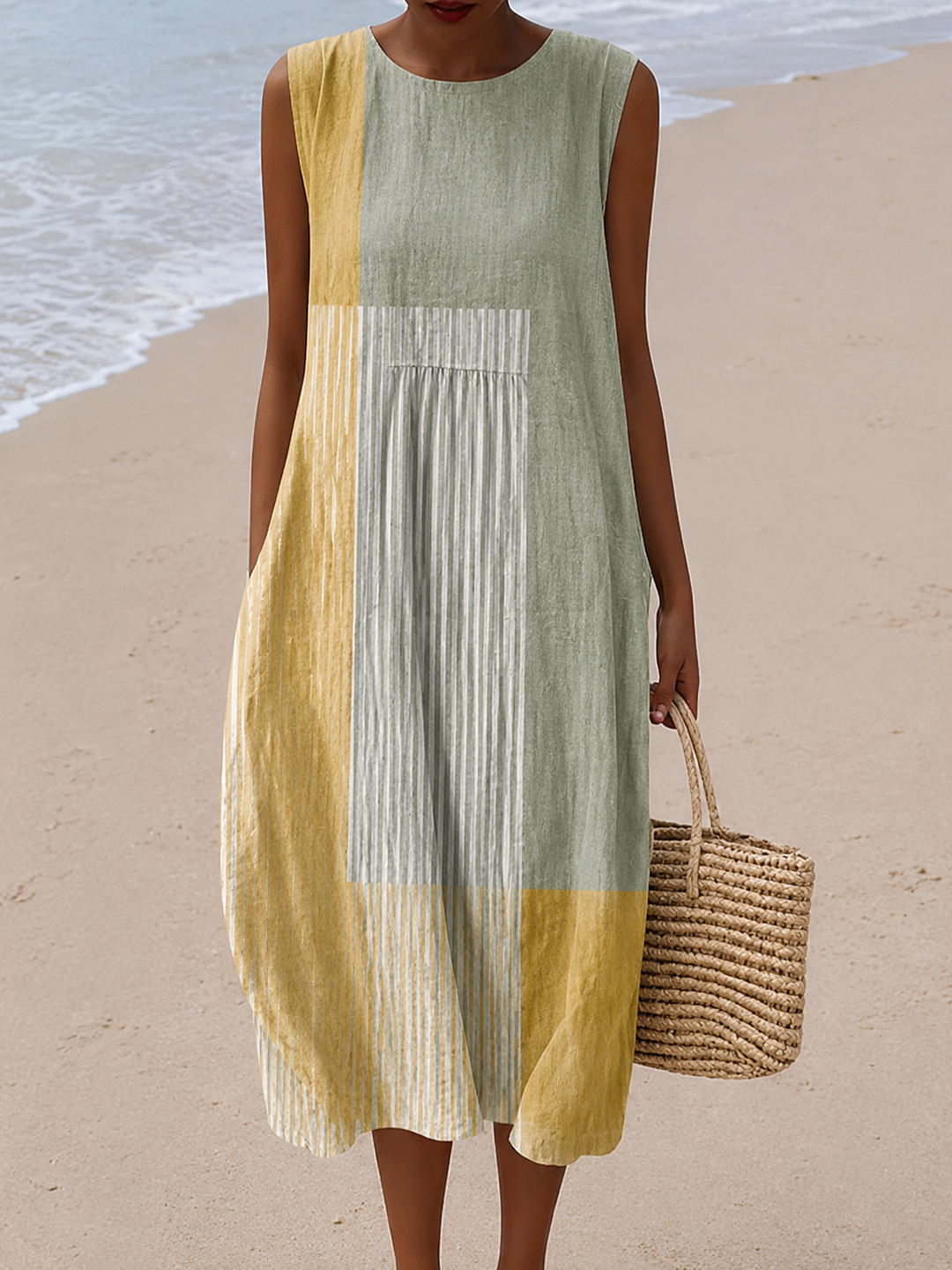 Nina™ Printed Midi Dress