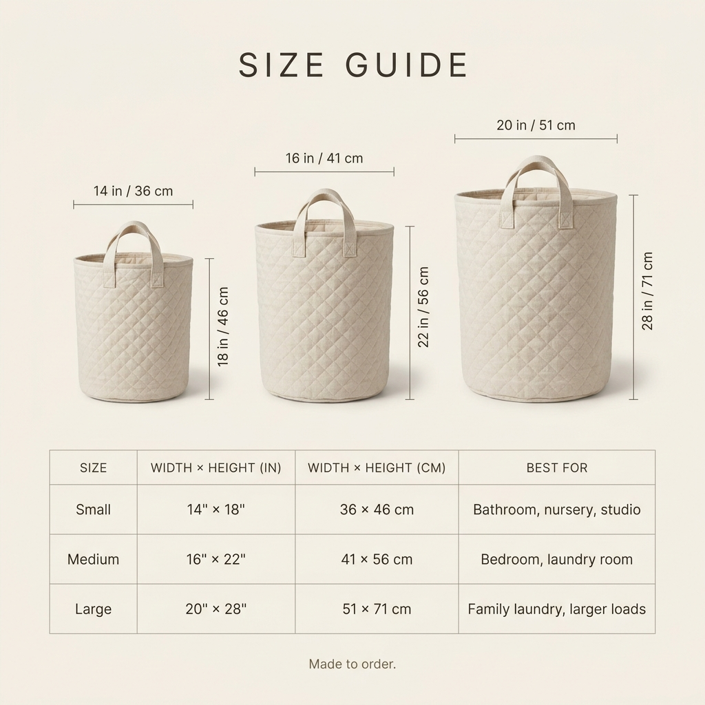 Soft Cocoon / Quilted Basket