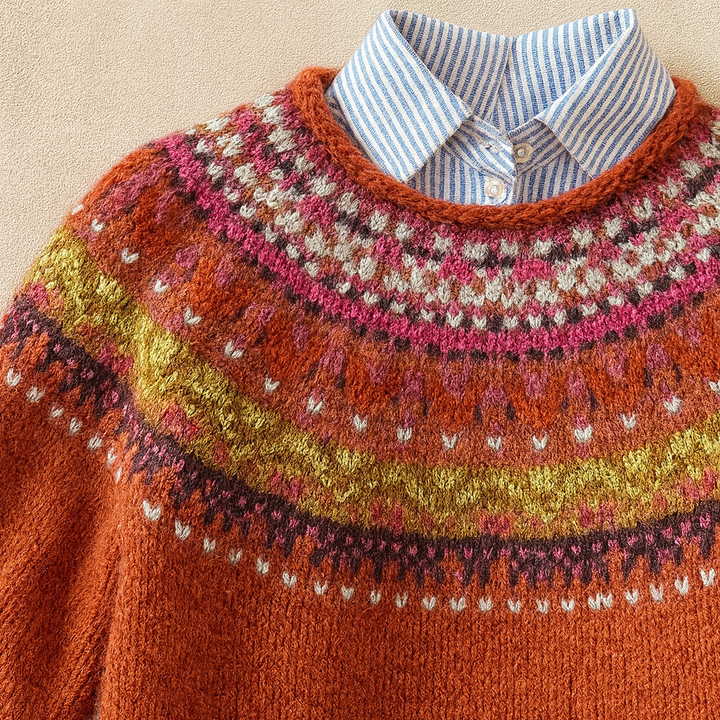 Dervla | Chic Vintage Knit Sweater