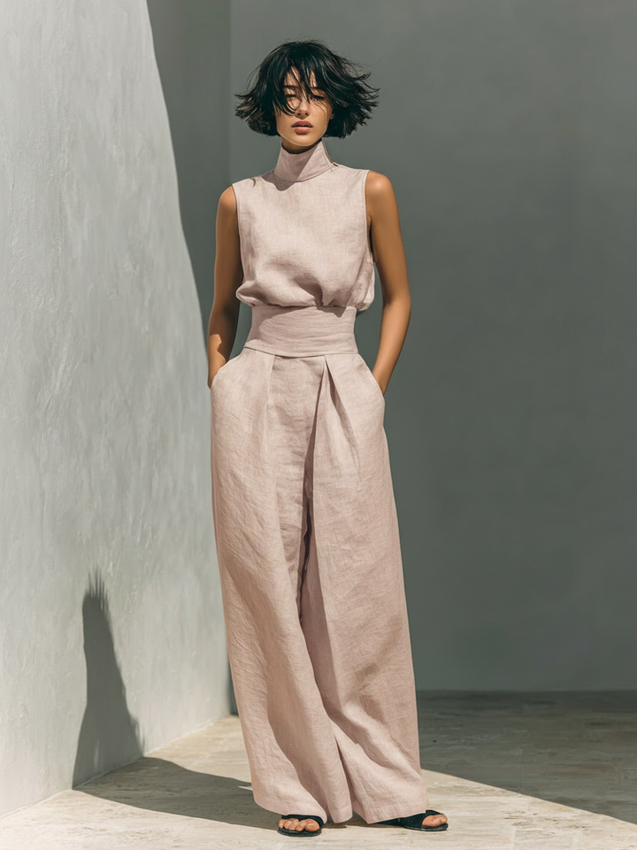 MARIA | TANK TOP &amp; WIDE-LEG PANTS SET