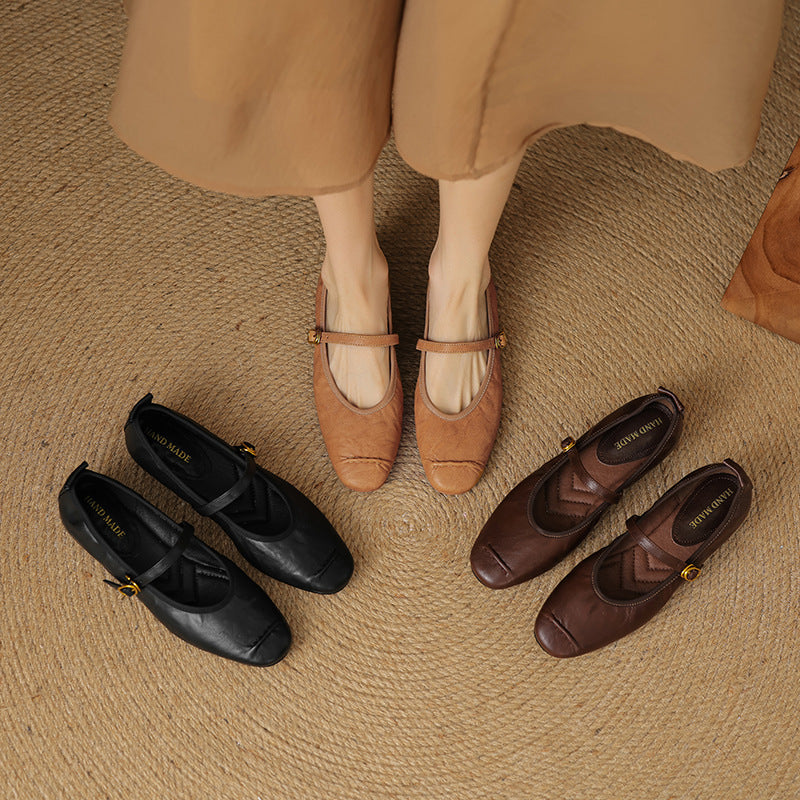 Estelle Leather Flats
