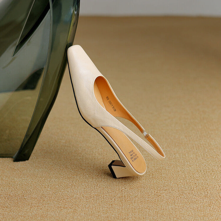 Ersa Genuine Leather Slingbacks