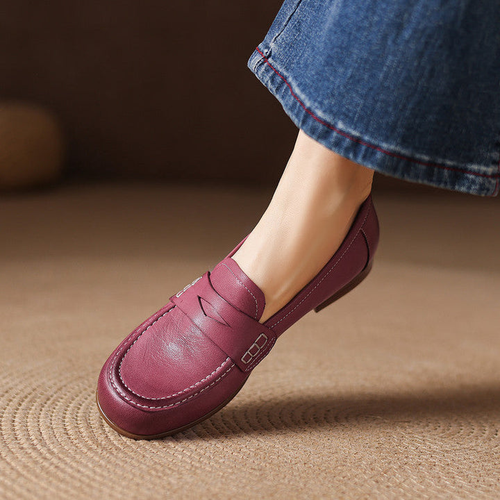 Leonie Genuine Leather Loafers