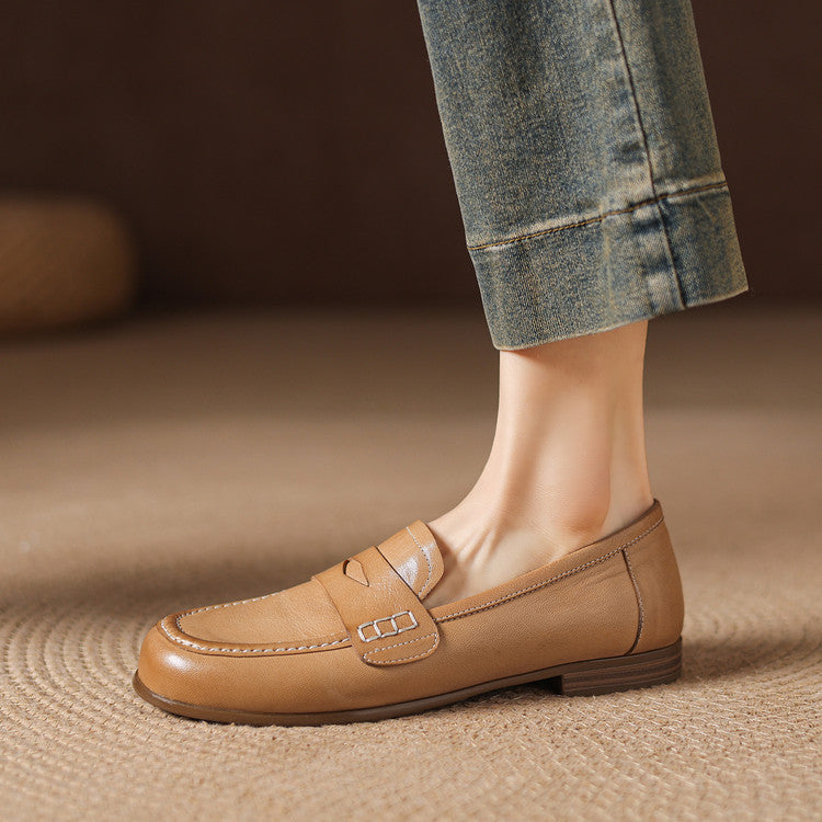 Leonie Genuine Leather Loafers