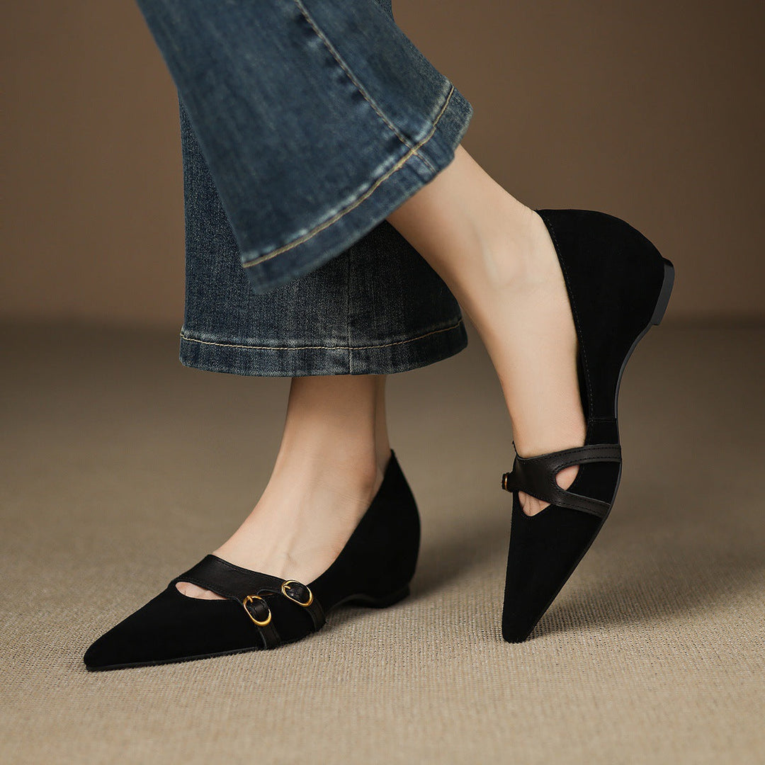 Bia Genuine Suede Loafers