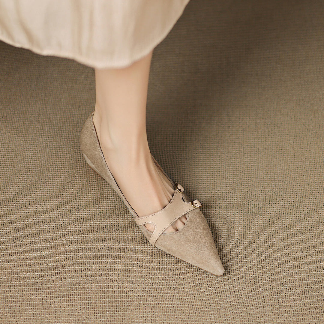 Bia Genuine Suede Loafers