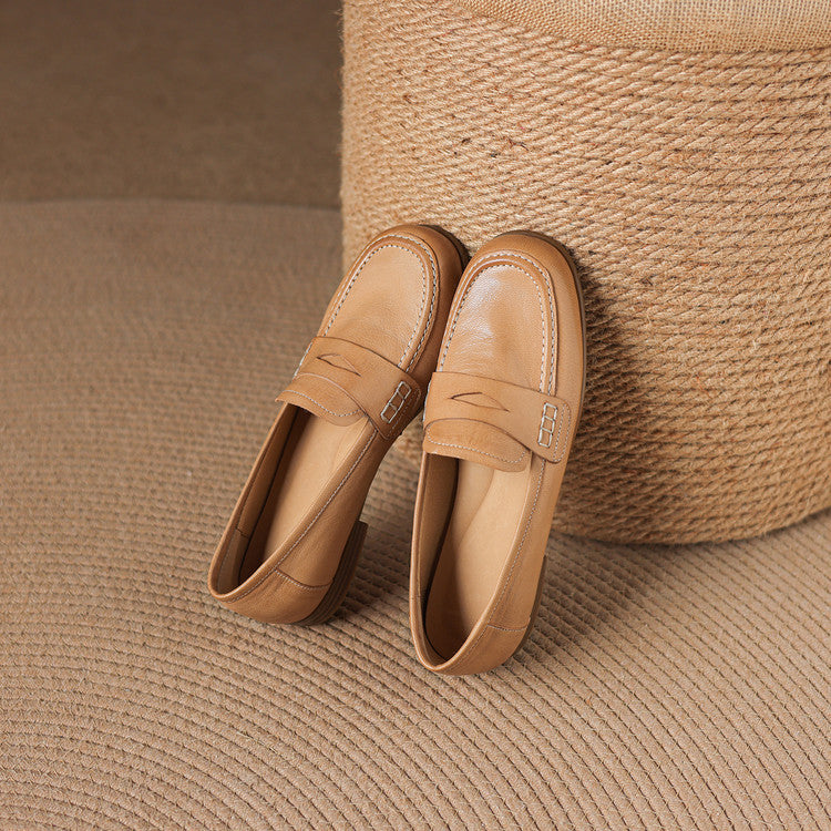 Leonie Genuine Leather Loafers