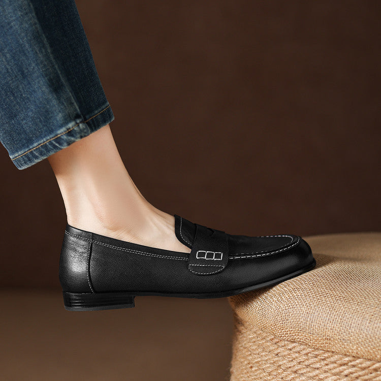 Leonie Genuine Leather Loafers