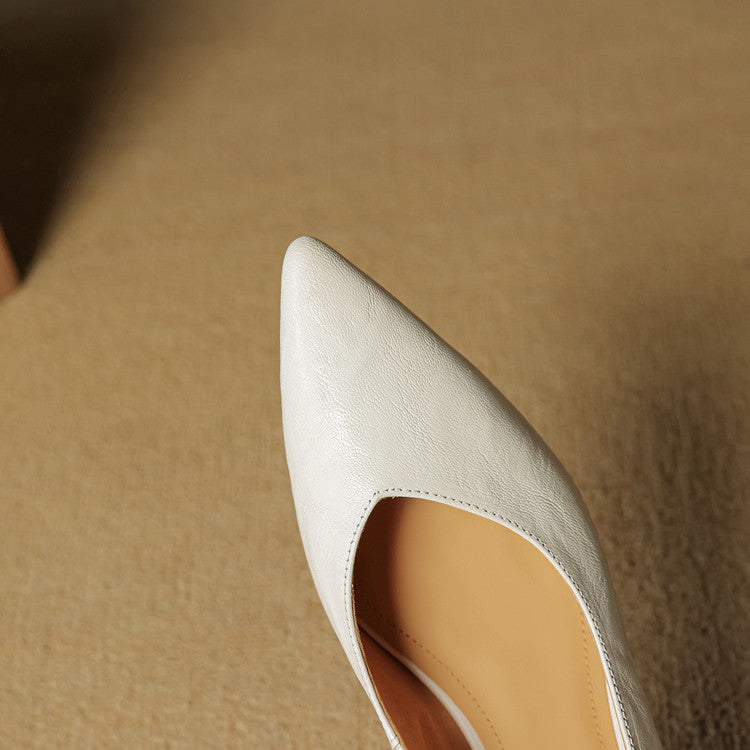 Fauna Genuine Leather Flats