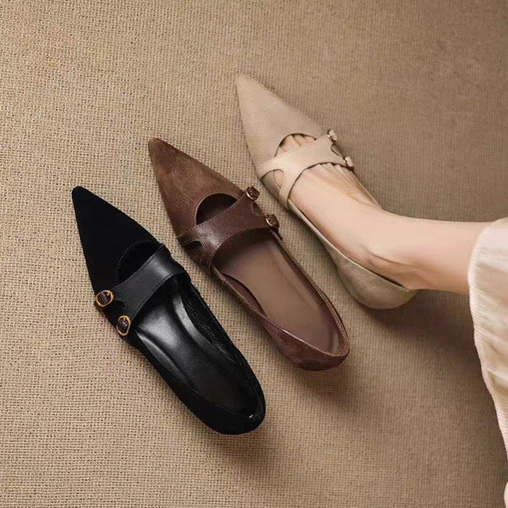 Bia Genuine Suede Loafers