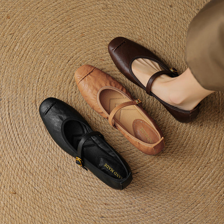 Estelle Leather Flats