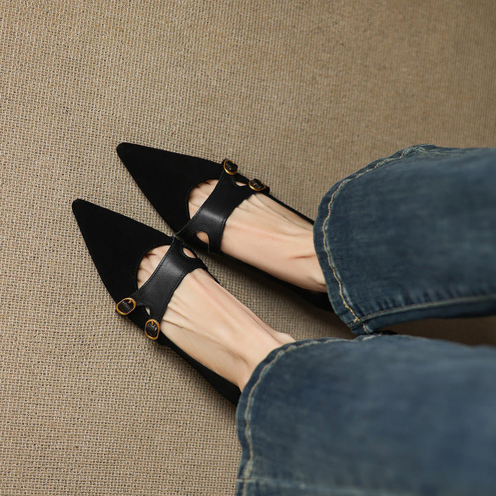 Bia Genuine Suede Loafers
