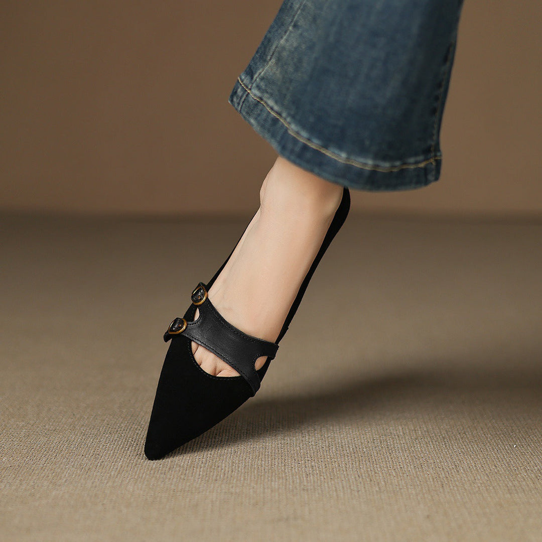 Bia Genuine Suede Loafers