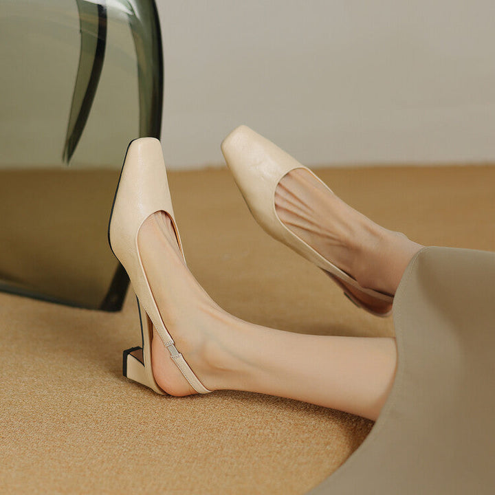Ersa Genuine Leather Slingbacks