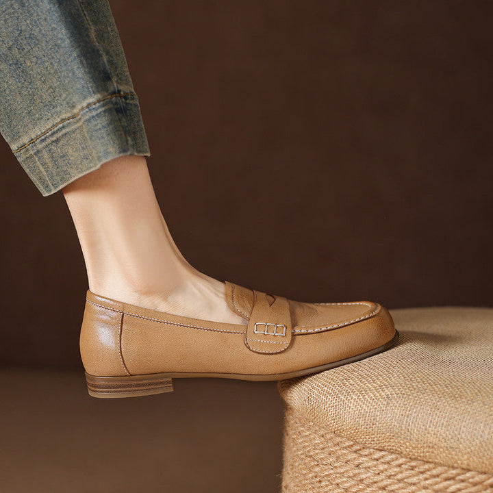 Leonie Genuine Leather Loafers