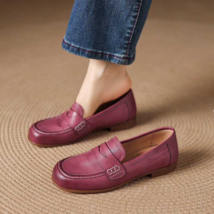 Leonie Genuine Leather Loafers