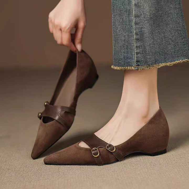 Bia Genuine Suede Loafers