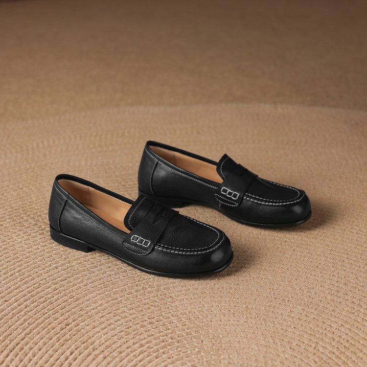 Leonie Genuine Leather Loafers