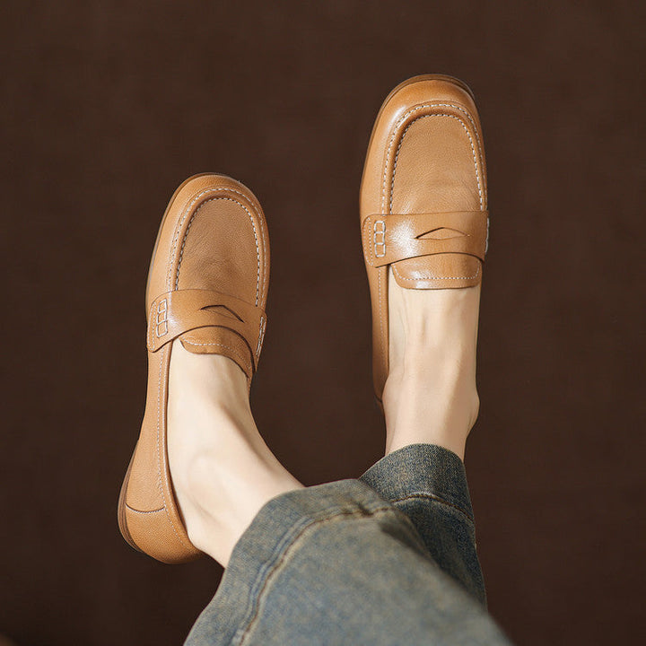Leonie Genuine Leather Loafers