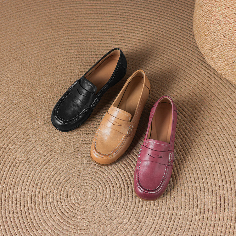 Leonie Genuine Leather Loafers
