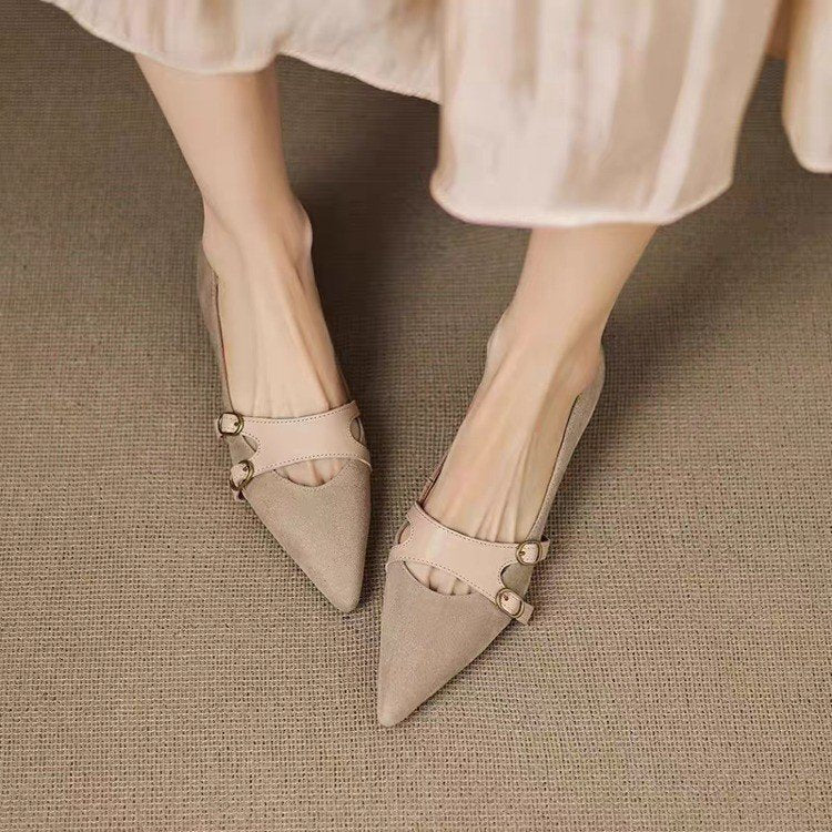 Bia Genuine Suede Loafers