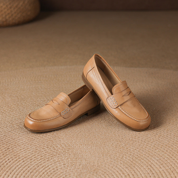 Leonie Genuine Leather Loafers