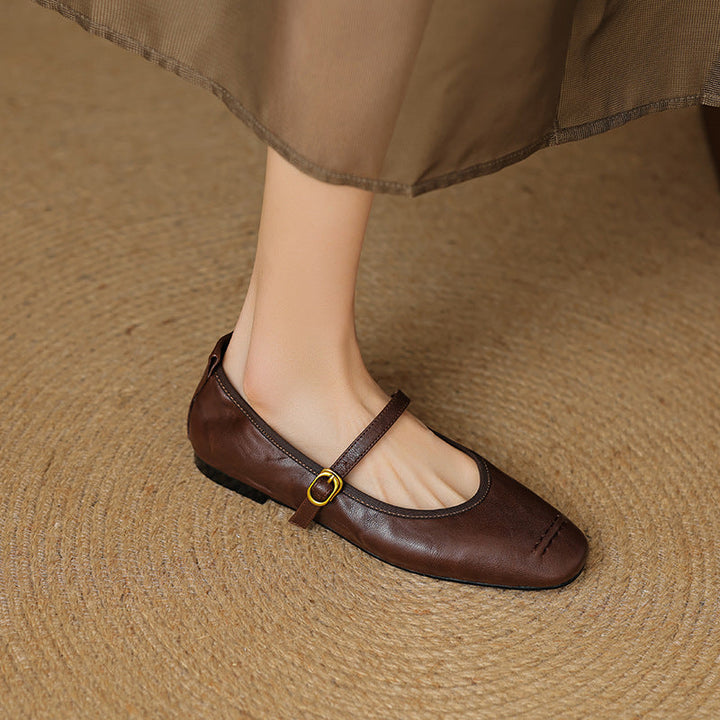 Estelle Leather Flats