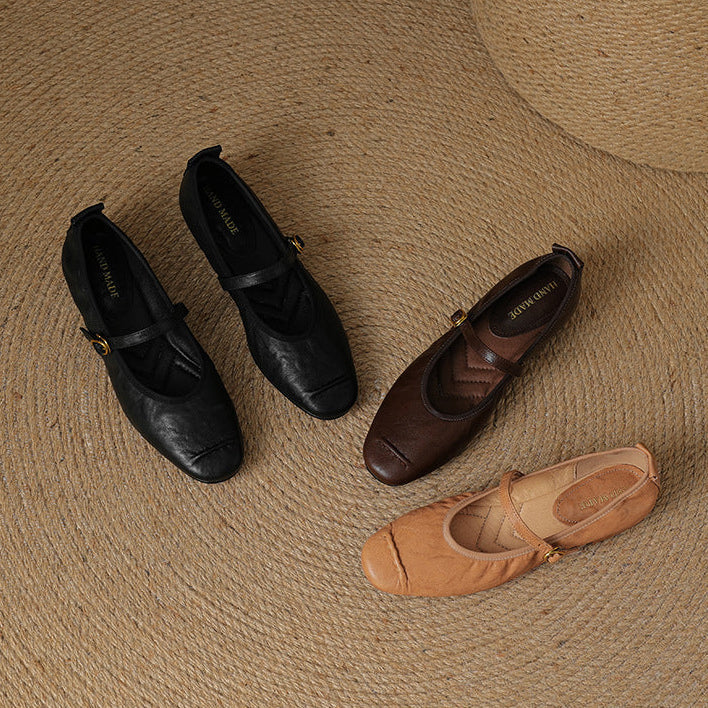 Estelle Leather Flats