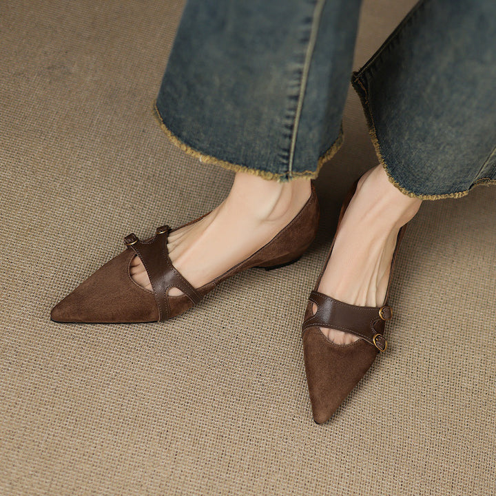 Bia Genuine Suede Loafers