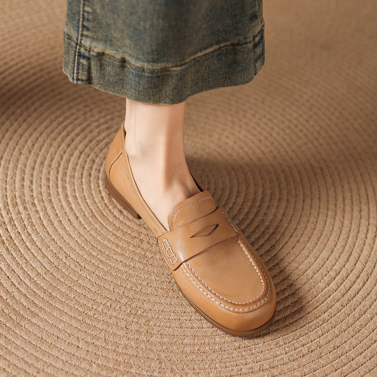 Leonie Genuine Leather Loafers
