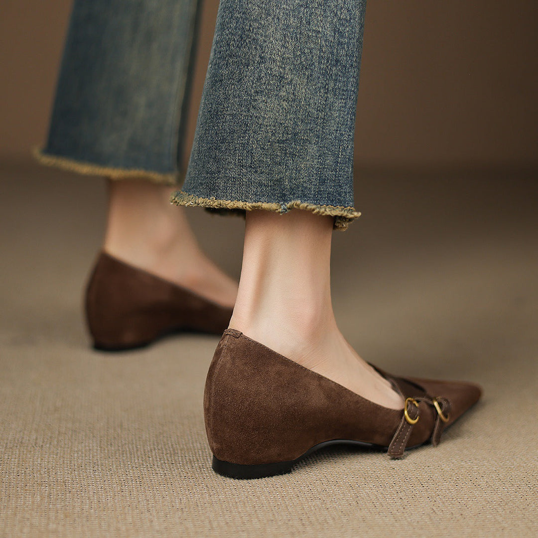 Bia Genuine Suede Loafers