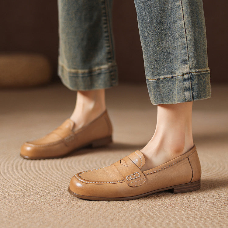 Leonie Genuine Leather Loafers