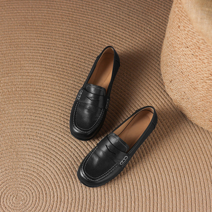Leonie Genuine Leather Loafers