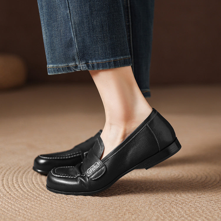 Leonie Genuine Leather Loafers