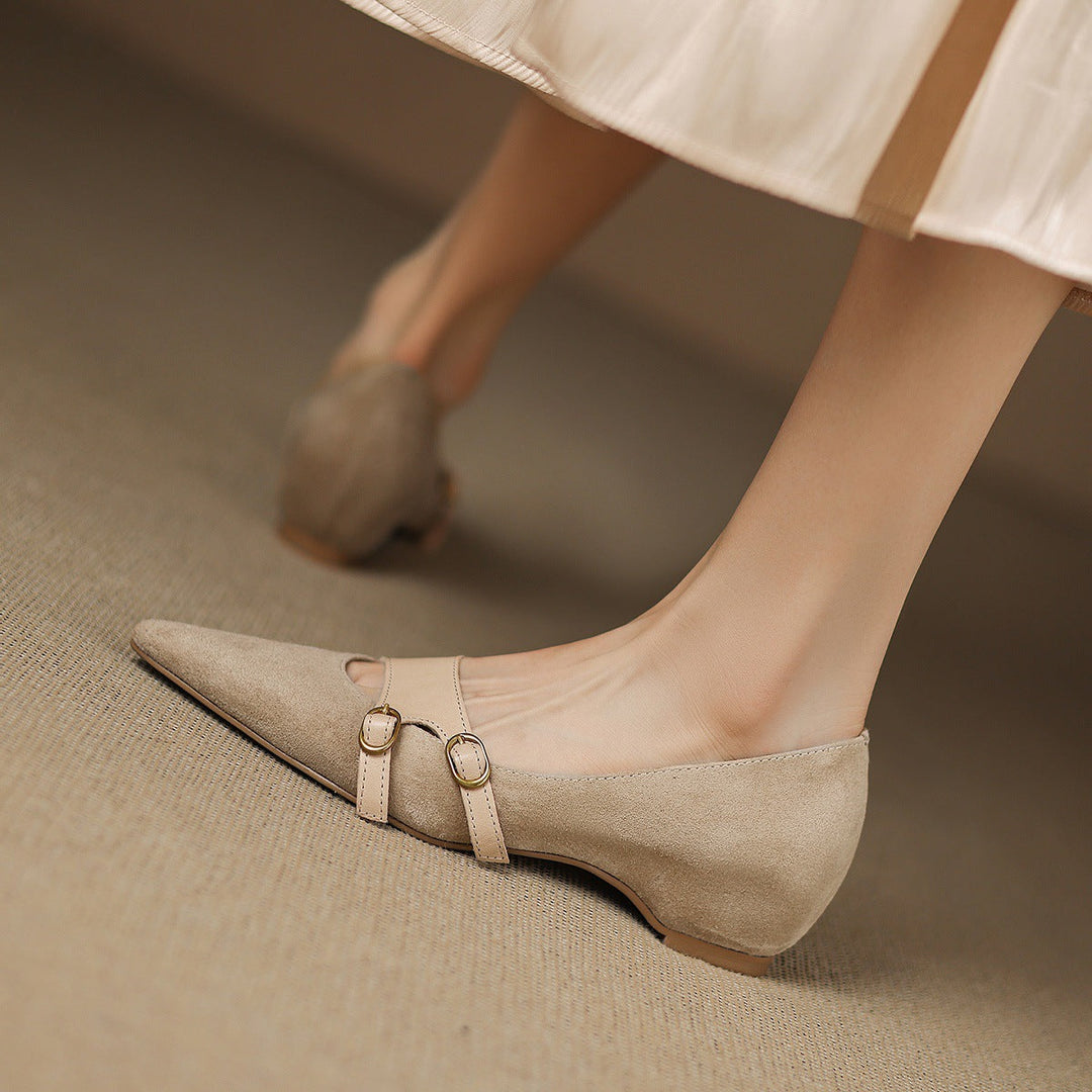 Bia Genuine Suede Loafers