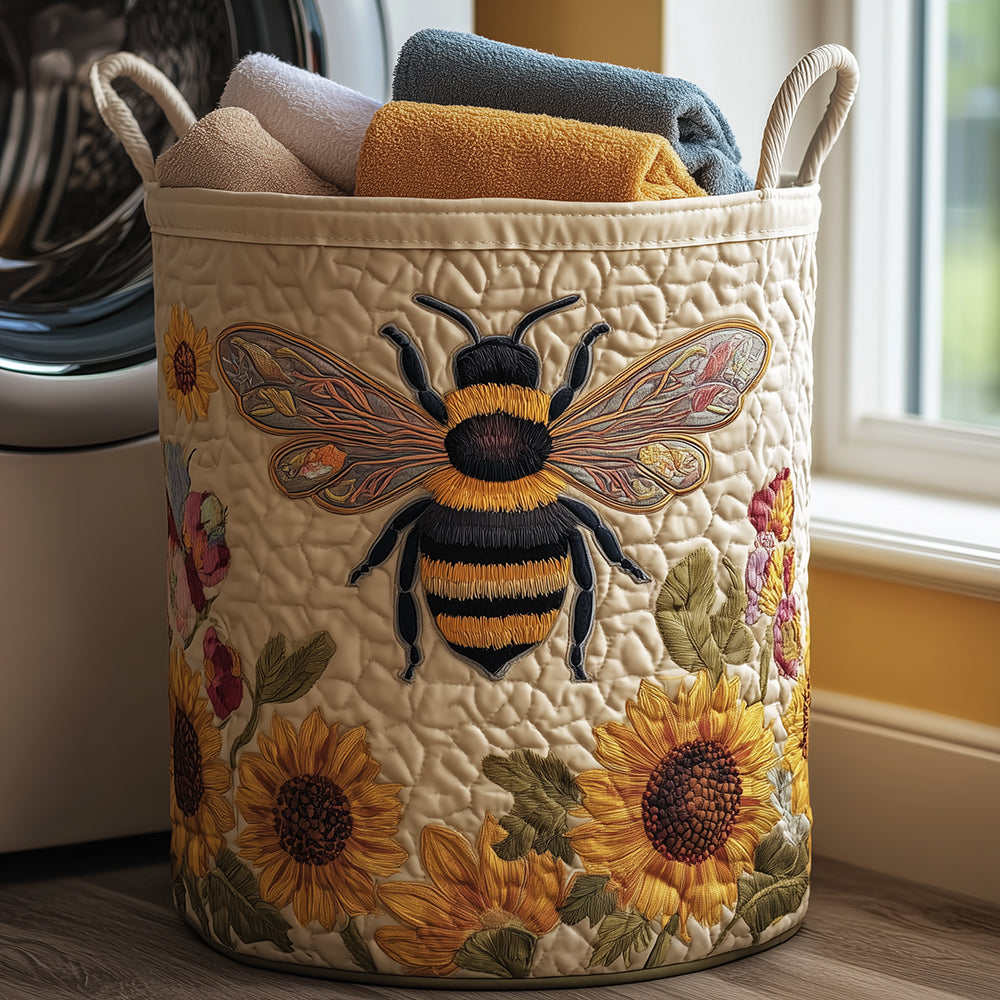 Cozy Bee / Quilted Basket