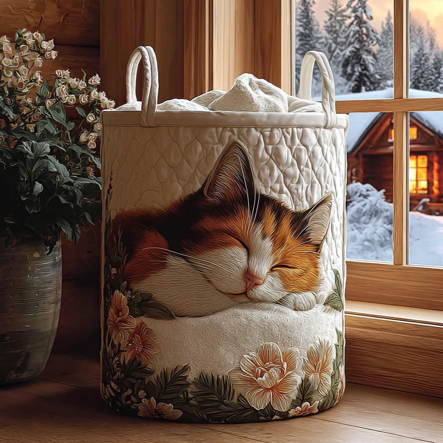 Snowy Calm / Quilted Basket