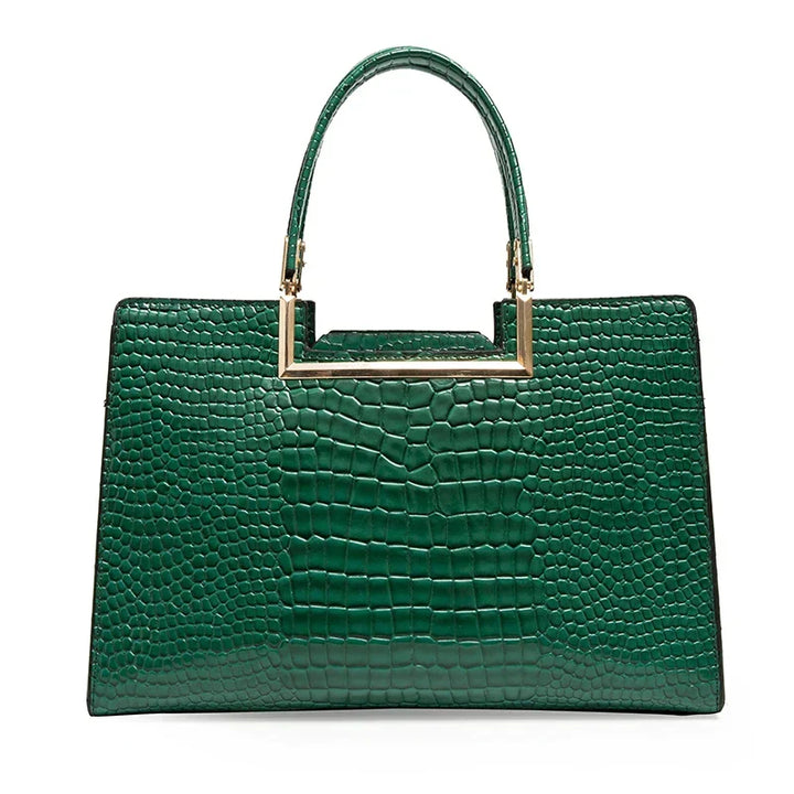 Elegant Leather Bag and Wallet Duo