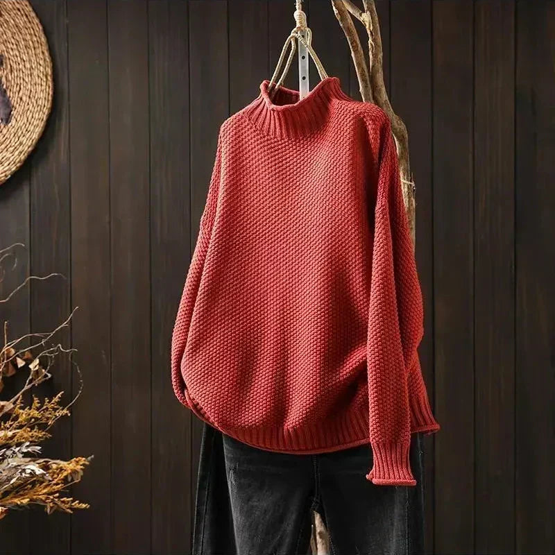 Barbara | Relaxed Textured Knit Sweater