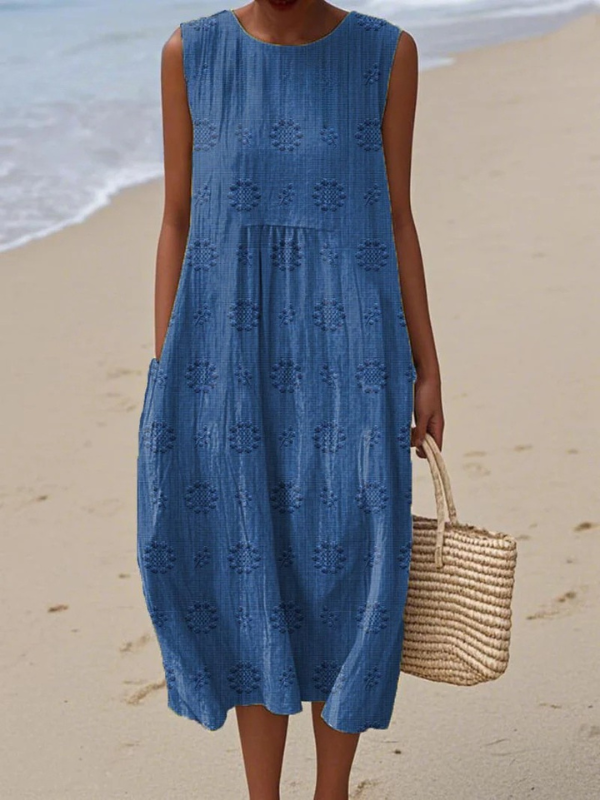 MARY | Patterned Midi Dress