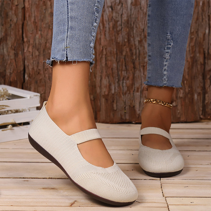 Valerie - Breathable Orthopedic Knit Ballet Flats