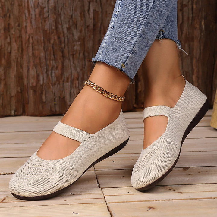 Valerie - Breathable Orthopedic Knit Ballet Flats