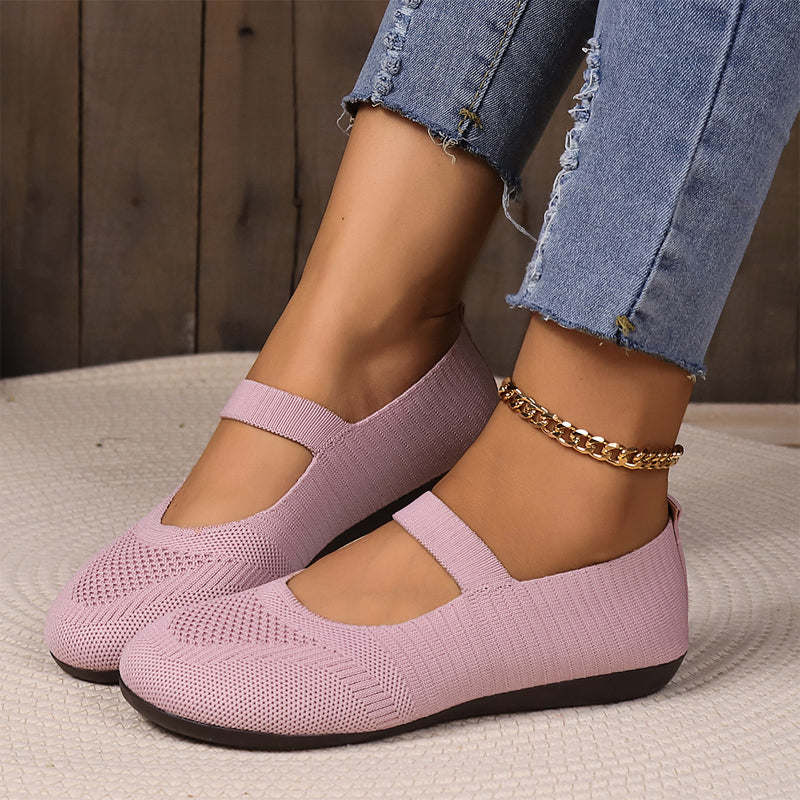 Valerie - Breathable Orthopedic Knit Ballet Flats