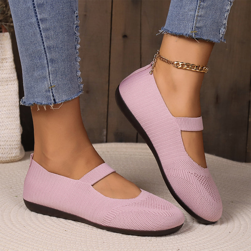 Valerie - Breathable Orthopedic Knit Ballet Flats
