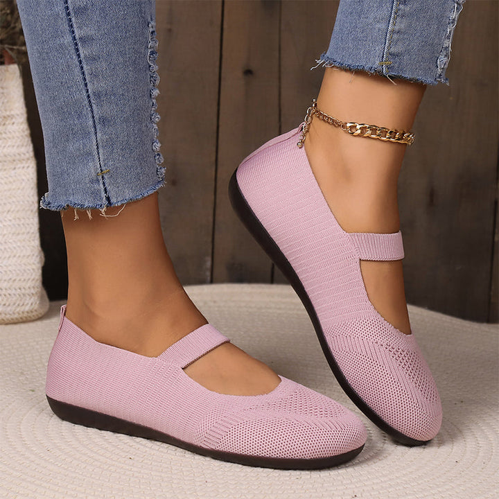 Valerie - Breathable Orthopedic Knit Ballet Flats