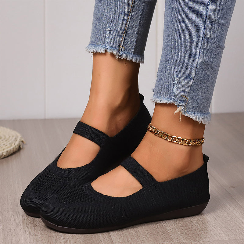 Valerie - Breathable Orthopedic Knit Ballet Flats