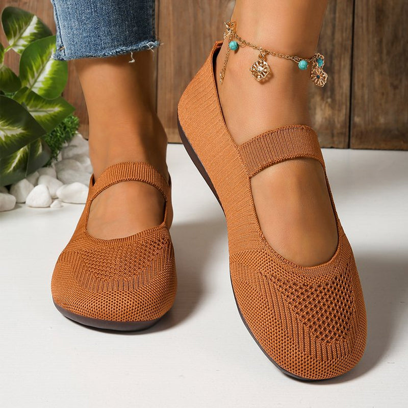 Valerie - Breathable Orthopedic Knit Ballet Flats