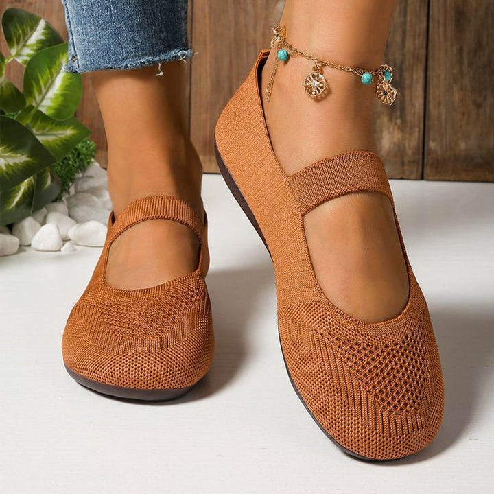 Valerie - Breathable Orthopedic Knit Ballet Flats